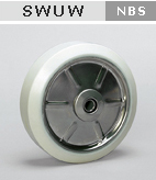 SWUWยูรีเทนสีขาวแบบกันเชื้อโรค車輪