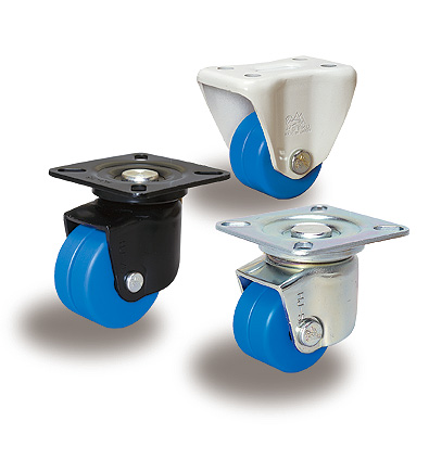 Twin Wheeled Compact Heavy Duty Castors