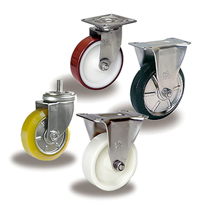 Stainless Steel Castors -Medium Duty type-