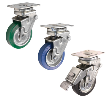 緩衝スプリングキャスタⅠ<br>(スムースタイプ)