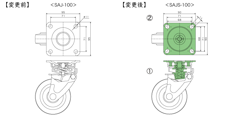 SAJ・SAJS図面