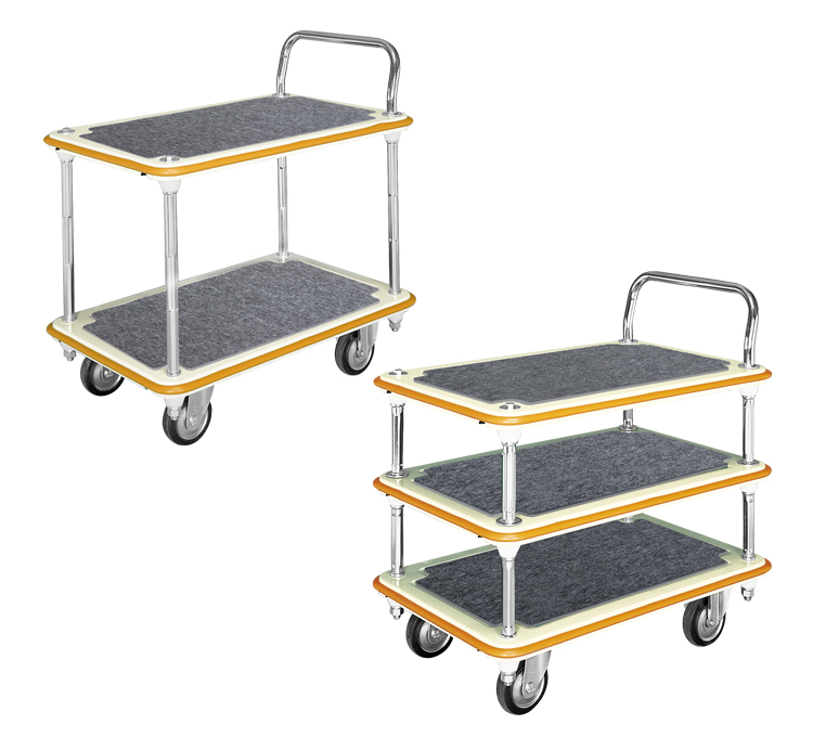 2段・3段運搬台車（スチール製）